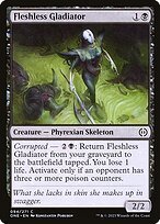 Matte Finish Phyrexia: All Will Be One Fleshless Gladiator ( #94 )
