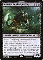 Matte Finish Phyrexia: All Will Be One Karumonix, the Rat King ( #98 )
