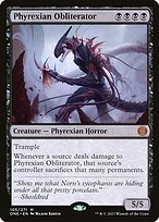 Matte Finish Phyrexia: All Will Be One Phyrexian Obliterator ( #105 )