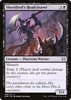 Matte Finish Phyrexia: All Will Be One Sheoldred's Headcleaver ( #109 )