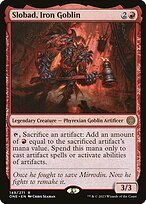 Matte Finish Phyrexia: All Will Be One Slobad, Iron Goblin ( #149 )