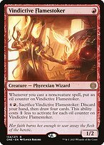 Matte Finish Phyrexia: All Will Be One Vindictive Flamestoker ( #154 )