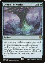 Matte Finish Phyrexia: All Will Be One Conduit of Worlds ( #163 )