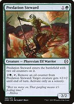 Matte Finish Phyrexia: All Will Be One Predation Steward ( #180 )