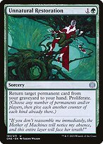 Matte Finish Phyrexia: All Will Be One Unnatural Restoration ( #191 )