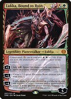Matte Finish Phyrexia: All Will Be One Lukka, Bound to Ruin ( #207 )