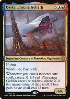 Matte Finish Phyrexia: All Will Be One Ovika, Enigma Goliath ( #213 )