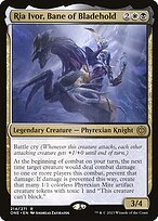 Matte Finish Phyrexia: All Will Be One Ria Ivor, Bane of Bladehold ( #214 )
