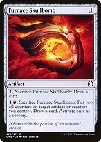 Matte Finish Phyrexia: All Will Be One Furnace Skullbomb ( #228 )