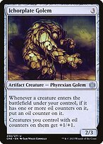 Matte Finish Phyrexia: All Will Be One Ichorplate Golem ( #230 )