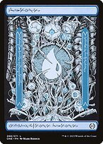 Matte Finish Phyrexia: All Will Be One Island ( #268 )