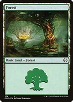 Matte Finish Phyrexia: All Will Be One Forest ( #276 )