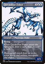 Matte Finish Phyrexia: All Will Be One Quicksilver Fisher ( #287 )
