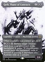 Matte Finish Phyrexia: All Will Be One Geth, Thane of Contracts ( #306 )