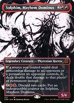 Matte Finish Phyrexia: All Will Be One Solphim, Mayhem Dominus ( #312 )