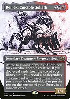 Matte Finish Phyrexia: All Will Be One Kethek, Crucible Goliath ( #319 )