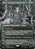 Matte Finish Phyrexia: All Will Be One Nissa, Ascended Animist ( #339 )