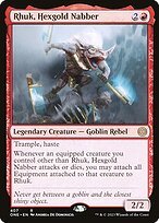 Matte Finish Phyrexia: All Will Be One Rhuk, Hexgold Nabber ( #407 )
