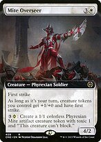 Matte Finish Phyrexia: All Will Be One Mite Overseer ( #409 )
