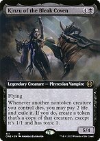 Matte Finish Phyrexia: All Will Be One Kinzu of the Bleak Coven ( #411 )