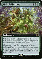 Matte Finish Phyrexia: All Will Be One Goliath Hatchery ( #413 )