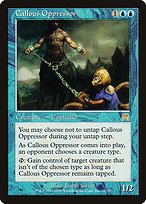 Matte Finish Onslaught Callous Oppressor ( #72 )