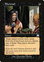 Matte Finish Onslaught Blackmail ( #127 )