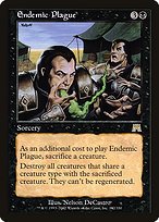 Matte Finish Onslaught Endemic Plague ( #142 )