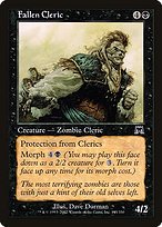 Matte Finish Onslaught Fallen Cleric ( #145 )
