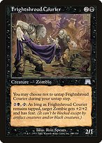 Matte Finish Onslaught Frightshroud Courier ( #149 )