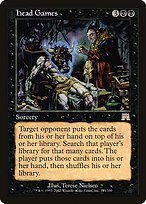 Matte Finish Onslaught Head Games ( #155 )