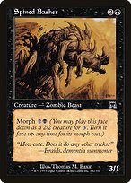 Matte Finish Onslaught Spined Basher ( #172 )