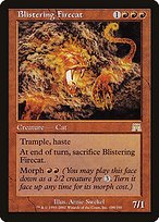 Matte Finish Onslaught Blistering Firecat ( #189 )
