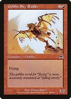 Matte Finish Onslaught Goblin Sky Raider ( #208 )