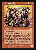 Matte Finish Onslaught Menacing Ogre ( #219 )