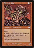 Matte Finish Onslaught Reckless One ( #222 )