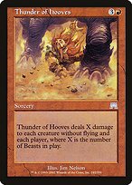 Matte Finish Onslaught Thunder of Hooves ( #242 )