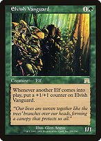 Matte Finish Onslaught Elvish Vanguard ( #259 )