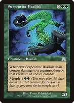 Matte Finish Onslaught Serpentine Basilisk ( #280 )