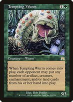 Matte Finish Onslaught Tempting Wurm ( #291 )