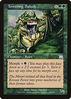 Matte Finish Onslaught Towering Baloth ( #292 )