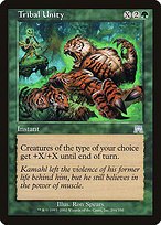 Matte Finish Onslaught Tribal Unity ( #294 )