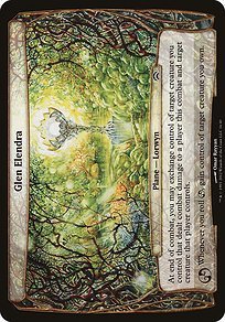 Matte Finish Planechase 2012 Planes Glen Elendra ( #16 )