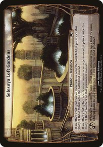 Matte Finish Planechase 2012 Planes Selesnya Loft Gardens ( #33 )