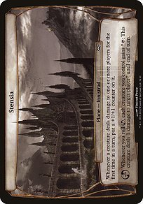 Matte Finish Planechase 2012 Planes Stensia ( #34 )