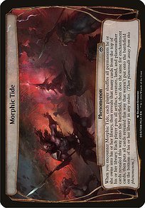 Matte Finish Planechase Anthology Planes Morphic Tide ( #3 )