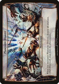 Matte Finish Planechase Anthology Planes Planewide Disaster ( #5 )