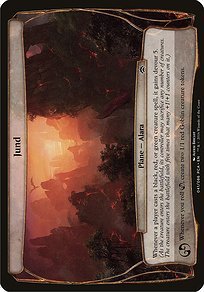 Matte Finish Planechase Anthology Planes Jund ( #41 )