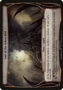 Matte Finish Planechase Anthology Planes Lair of the Ashen Idol ( #46 )
