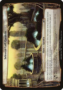 Matte Finish Planechase Anthology Planes Selesnya Loft Gardens ( #69 )